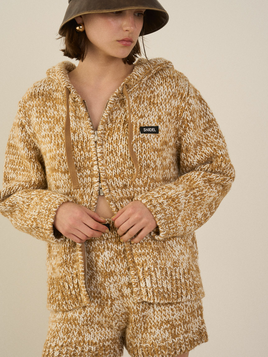 ロービングニットフーディー(ニット)｜トップス｜SNIDEL(スナイデル)の