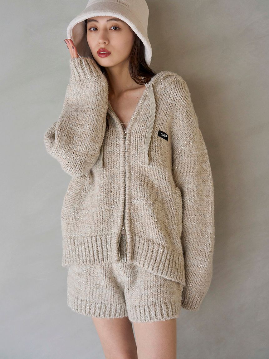 ロービングニットフーディー(ニット)｜トップス｜SNIDEL(スナイデル)の