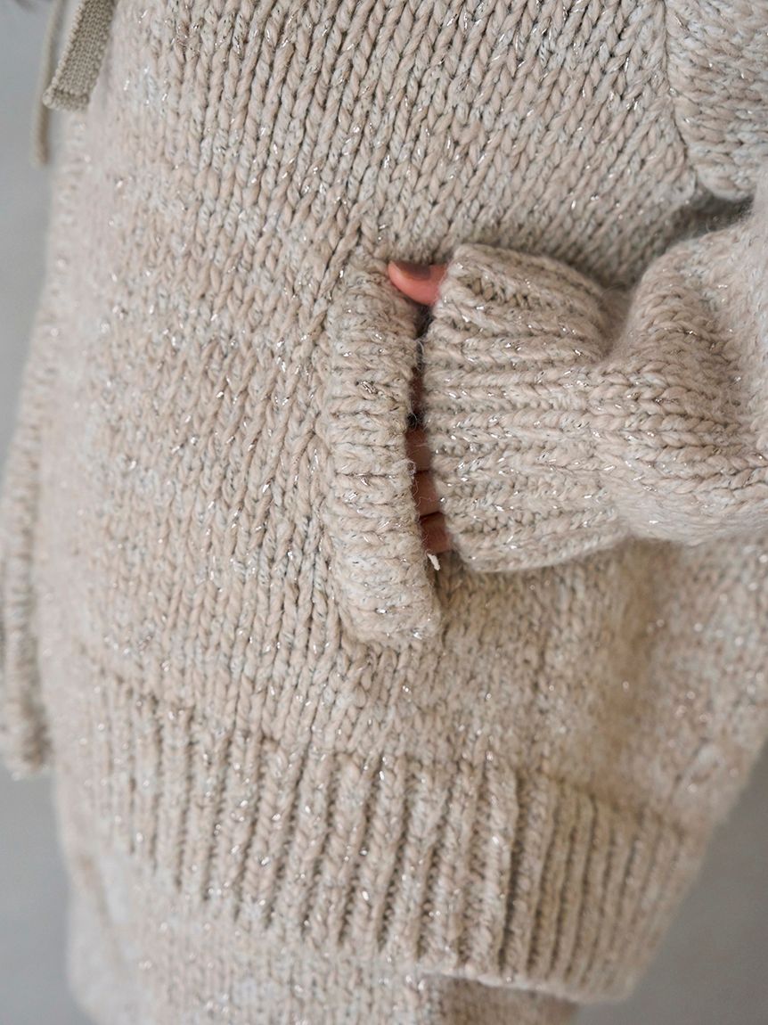 ロービングニットフーディー(ニット)｜トップス｜SNIDEL