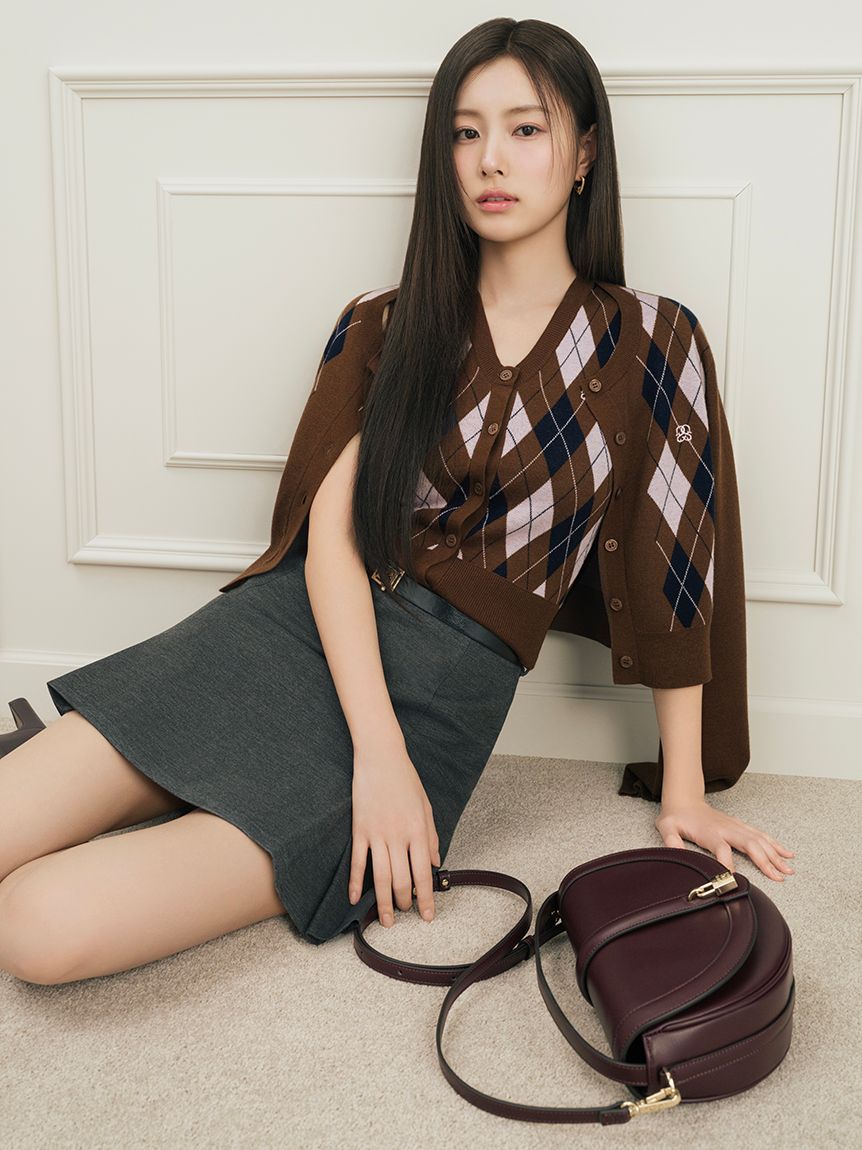 新作新品タグ付き　スナイデル♡ アーガイルカーディガン SNIDEL｜アーガイルカーディガン | Rakuten Fashion(楽天ファッション