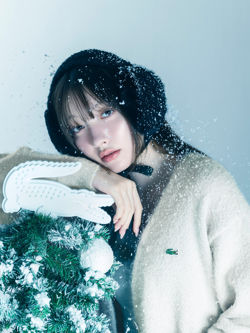 LACOSTE/ラメニットカーディガン(カーディガン)｜トップス｜SNIDEL