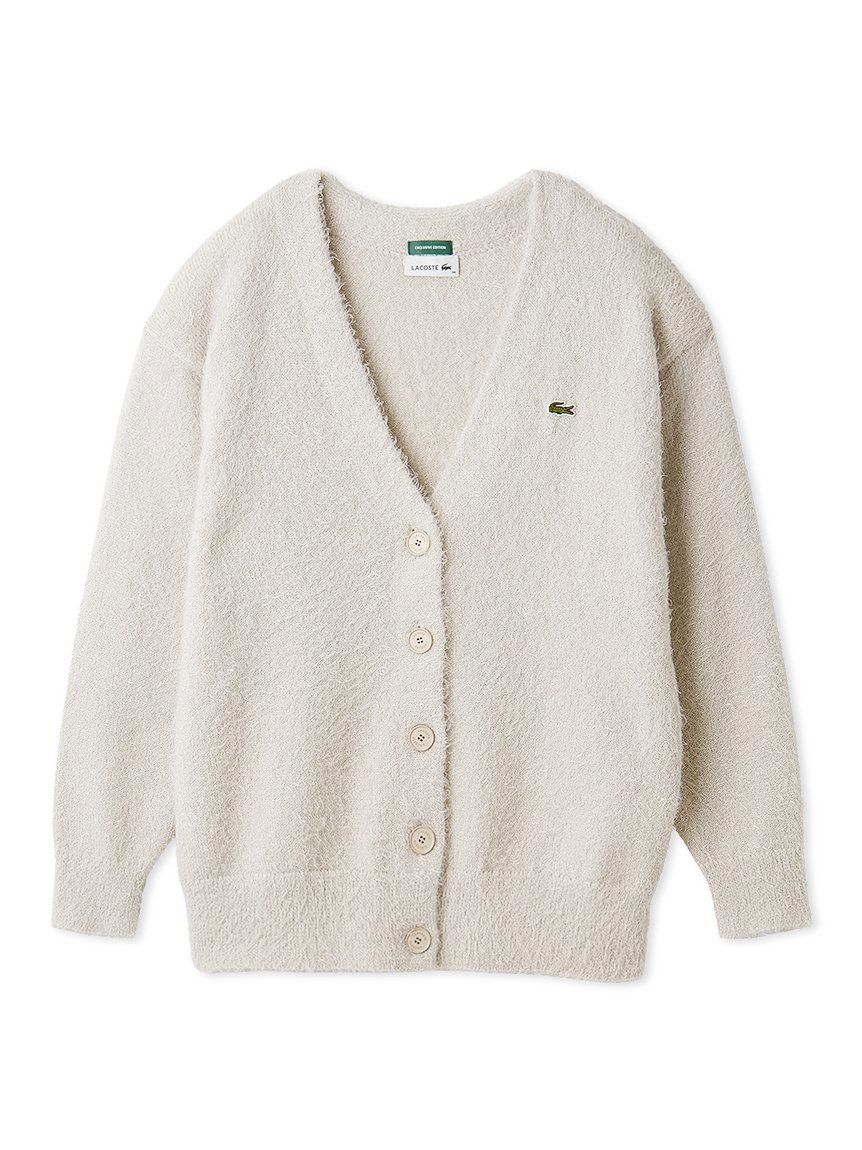 LACOSTE/ラメニットカーディガン(カーディガン)｜トップス