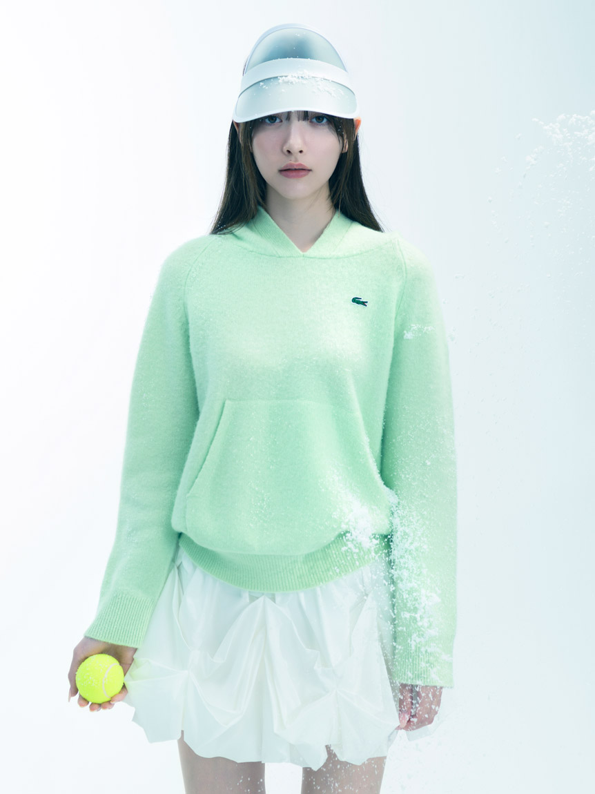 LACOSTE/ニットフーディー(ニット)｜トップス｜SNIDEL(スナイデル)の