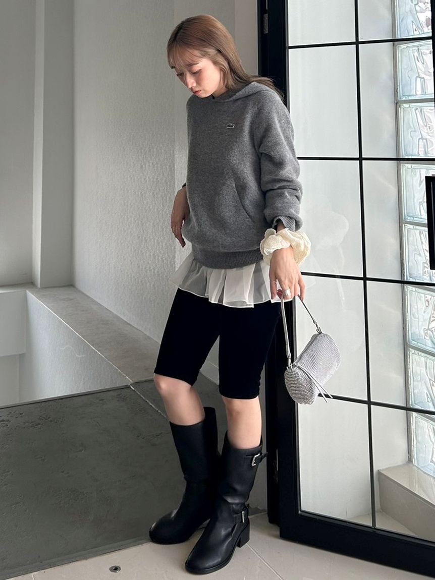 LACOSTE/ニットフーディー(ニット)｜トップス｜SNIDEL(スナイデル)の