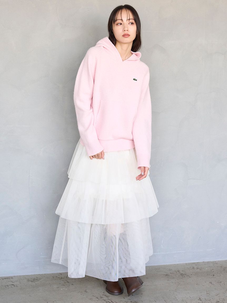 LACOSTE/ニットフーディー(ニット)｜トップス｜SNIDEL(スナイデル)の