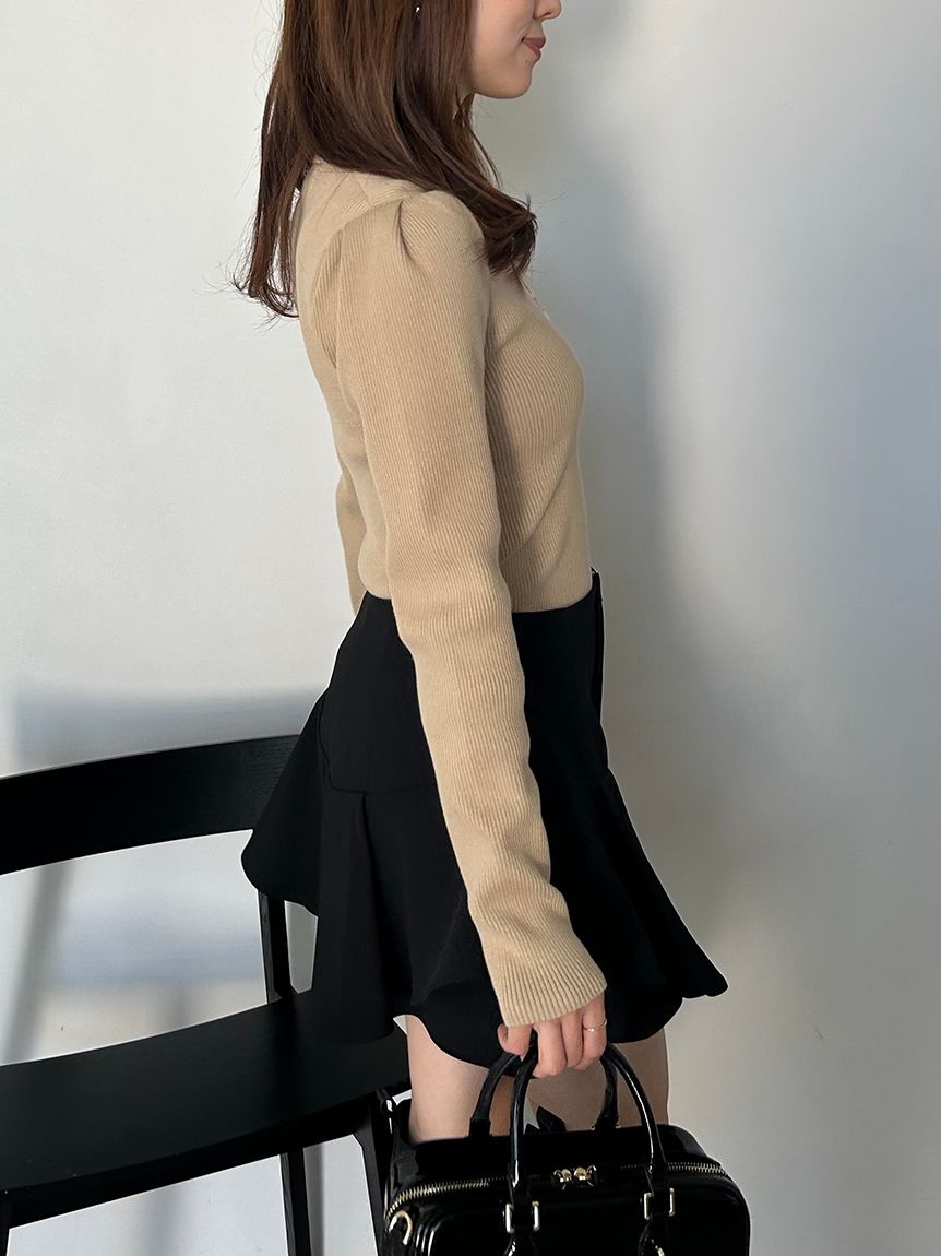 LACOSTE/ポロリブニット(ニット)｜トップス｜SNIDEL(スナイデル)の通販