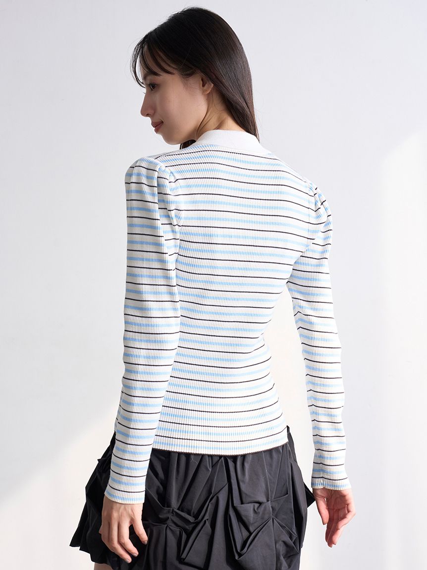 LACOSTE/ポロリブニット レディース スナイデル LACOSTE/ポロリブニット(ニット)｜トップス｜SNIDEL(スナイデル)の通販