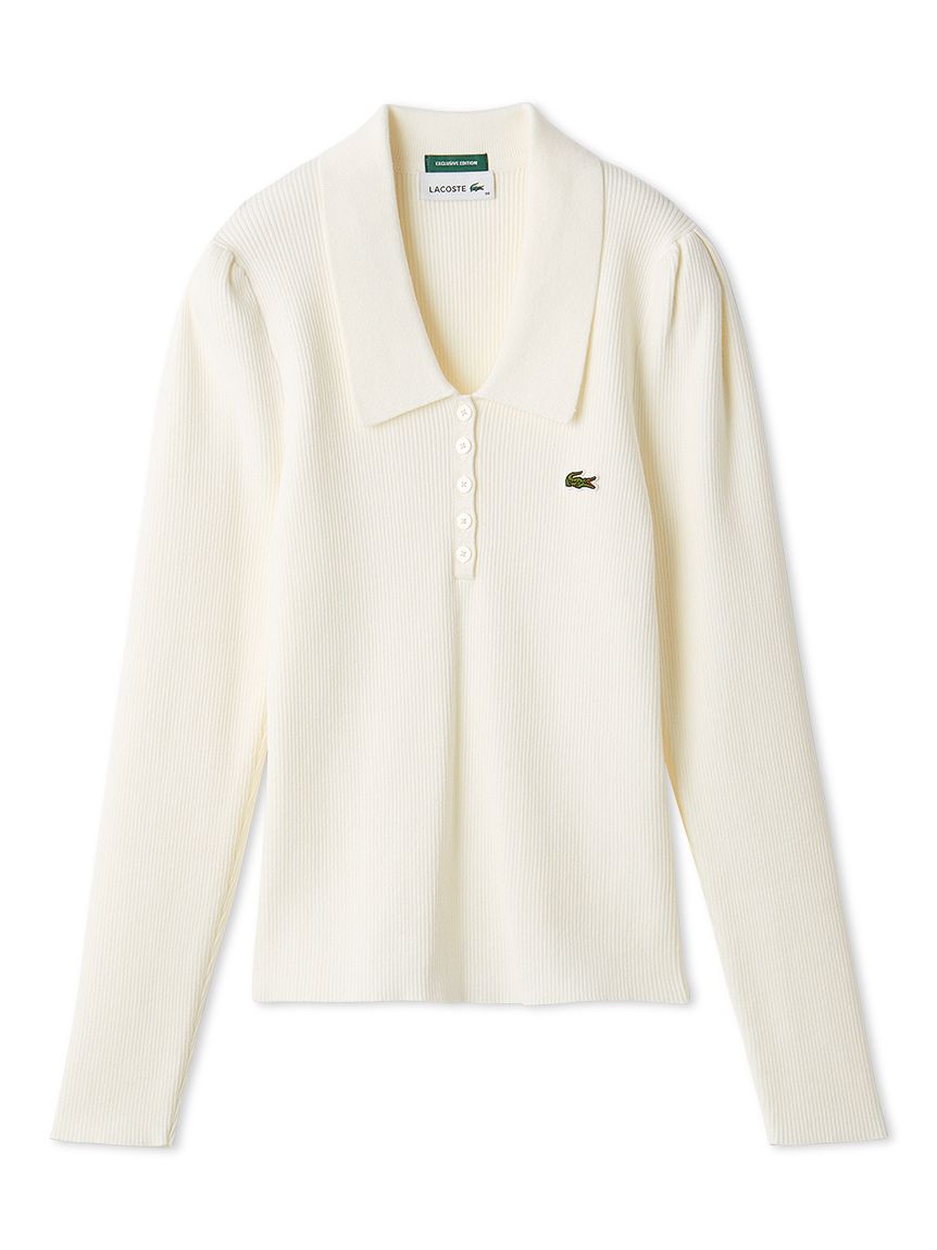 LACOSTE/ポロリブニット(ニット)｜トップス｜SNIDEL(スナイデル)の通販