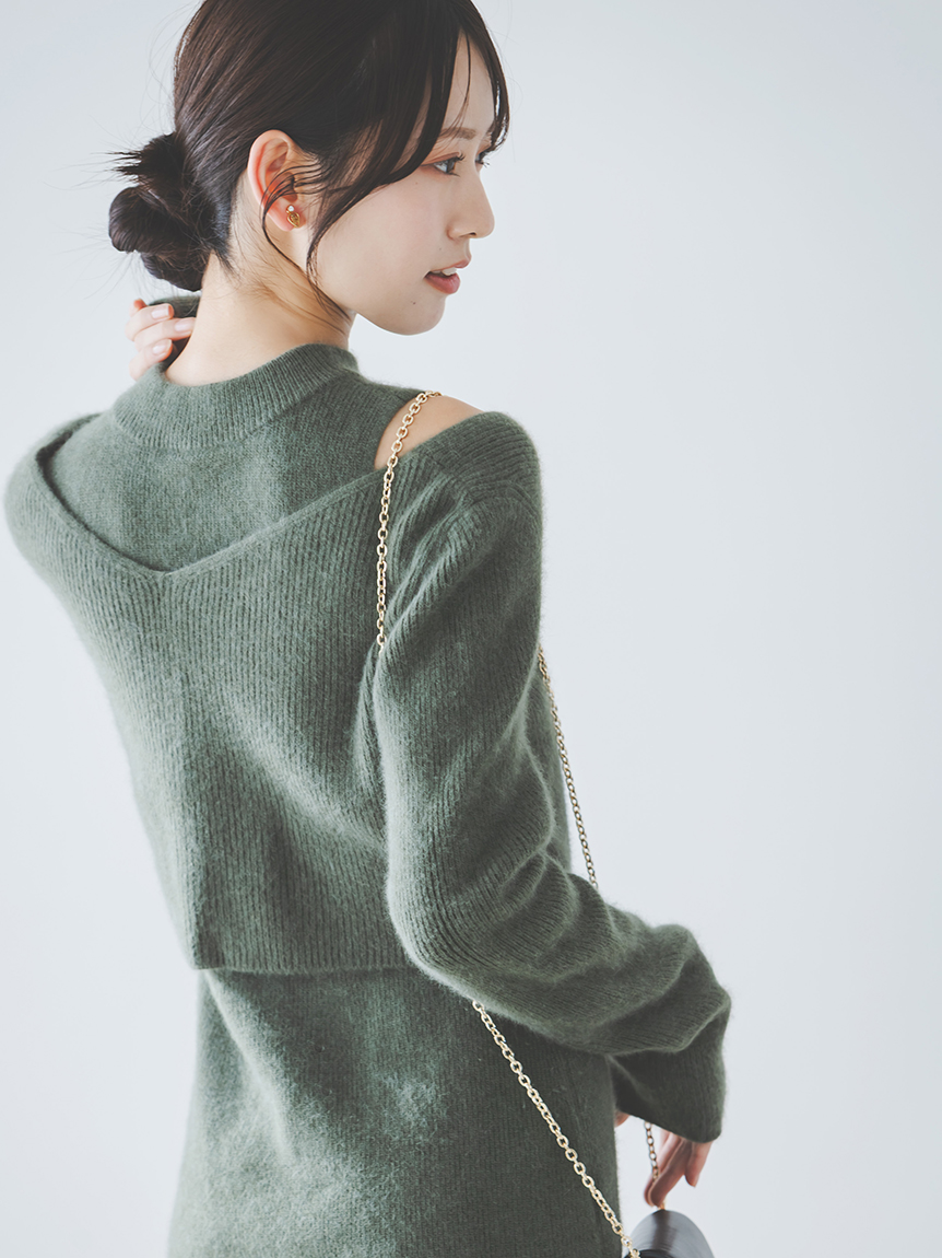 ラクーン畦ショートカーディガン(カーディガン)｜トップス｜SNIDEL