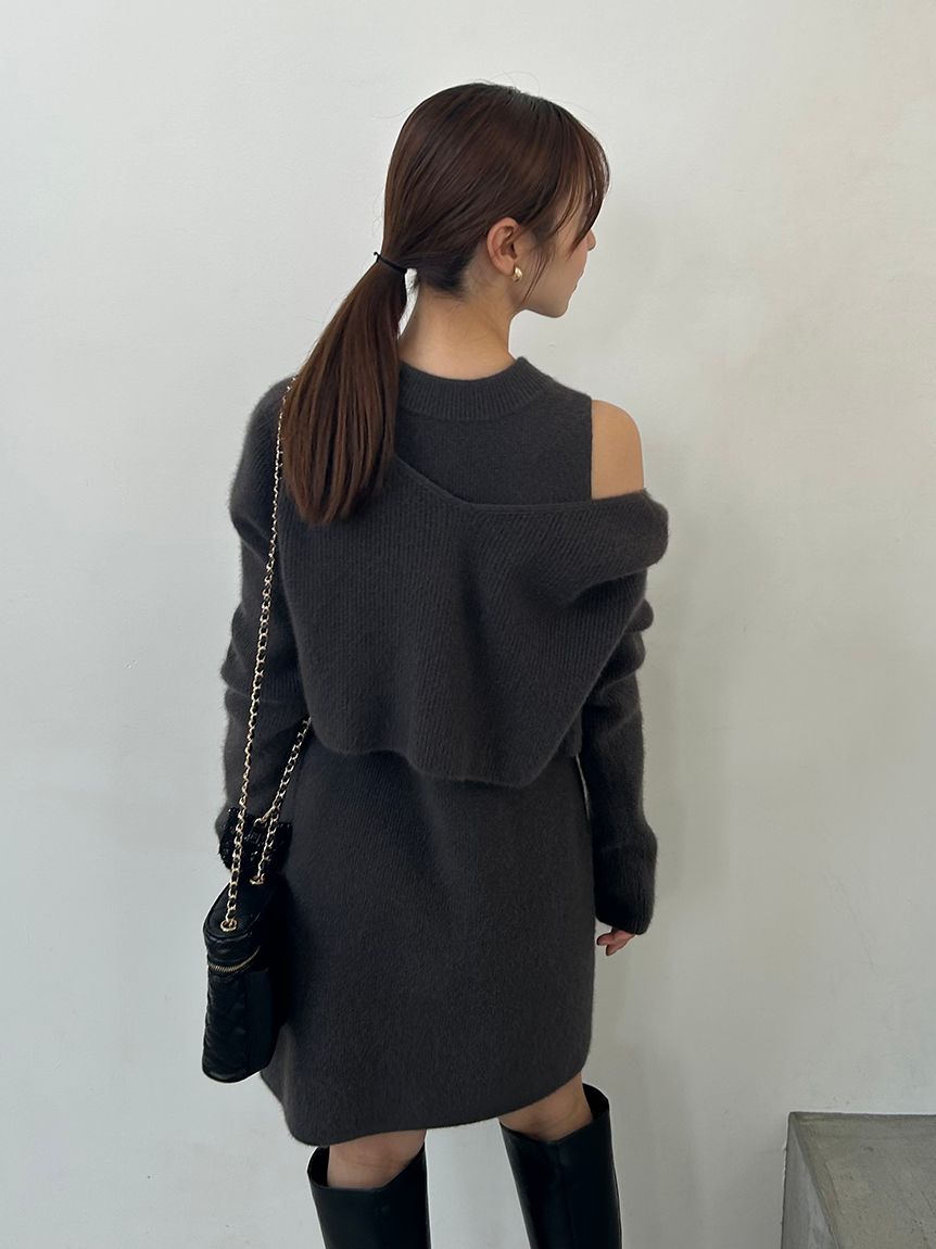 ラクーン畦ショートカーディガン(カーディガン)｜トップス｜SNIDEL