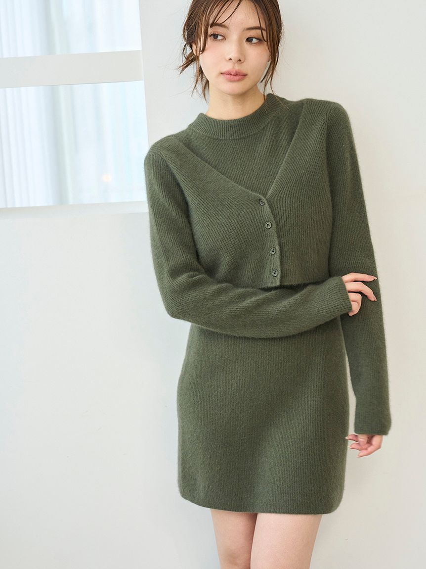 ラクーン畦ショートカーディガン(カーディガン)｜トップス｜SNIDEL