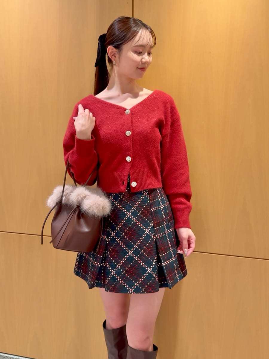 フォックスビジューカーディガン(カーディガン)｜トップス｜SNIDEL