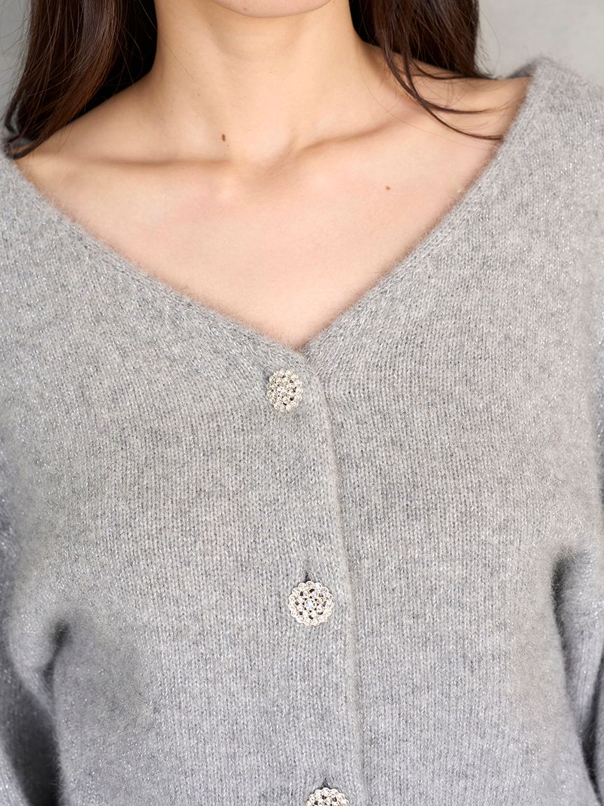 フォックスビジューカーディガン(カーディガン)｜トップス｜SNIDEL