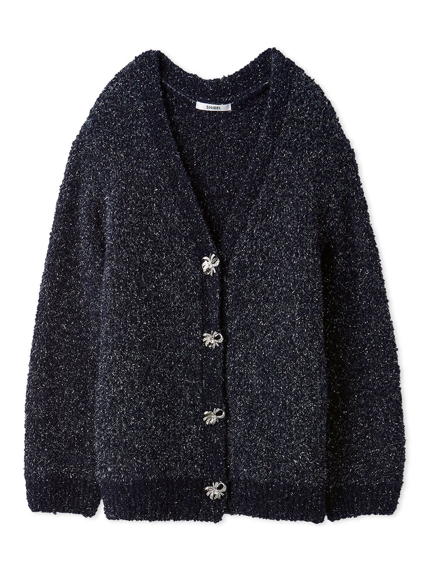 ビジューリボンミドルカーディガン(カーディガン)｜トップス｜SNIDEL