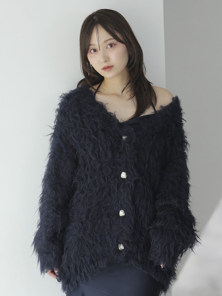 シャギーカーディガン(カーディガン)｜トップス｜SNIDEL