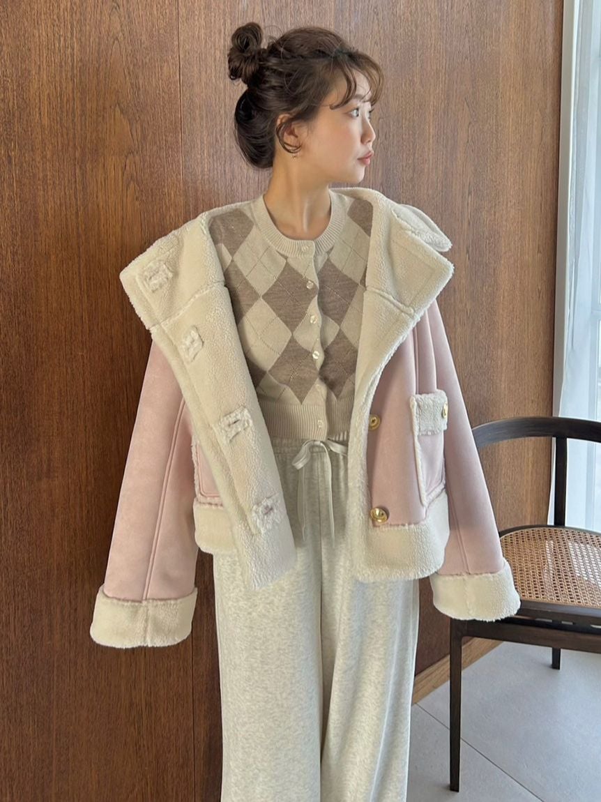 アーガイルニットアンサンブル(ニット)｜トップス｜SNIDEL(スナイデル