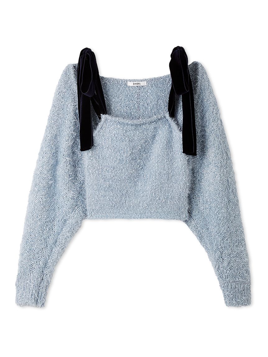 ラメニットアンサンブルプルオーバー【カンヘウォン着用】(ニット