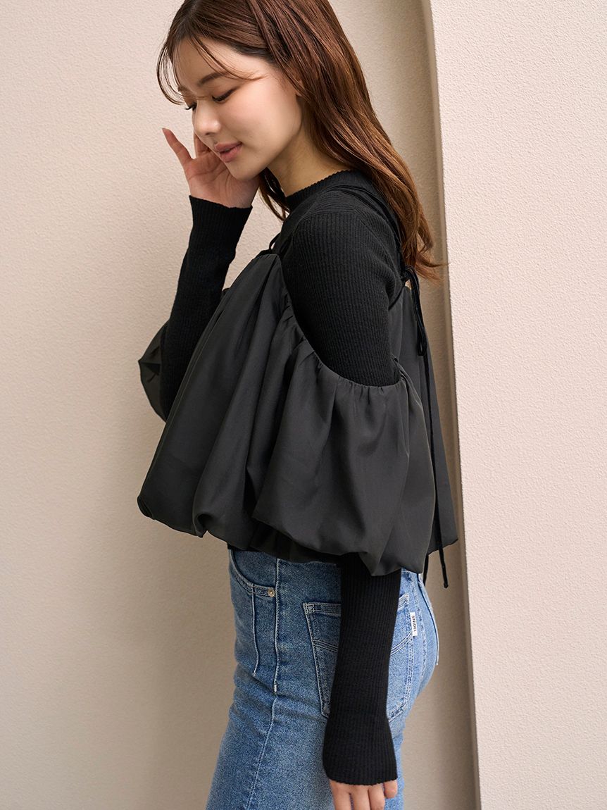 オフショルレイヤードニットプルオーバー(ニット)｜トップス｜SNIDEL