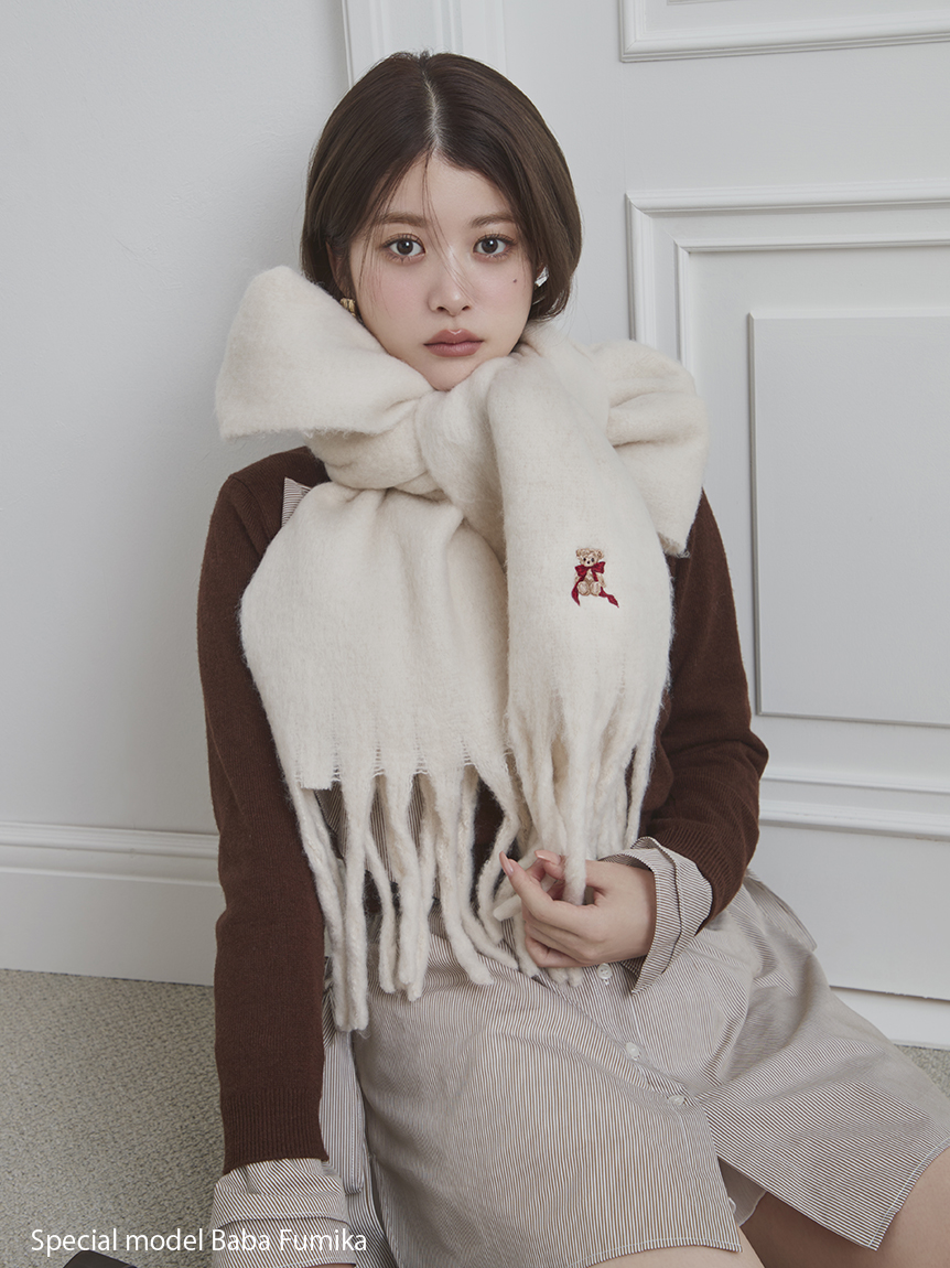 レイヤードボウタイチュニック(ニット)｜トップス｜SNIDEL(スナイデル