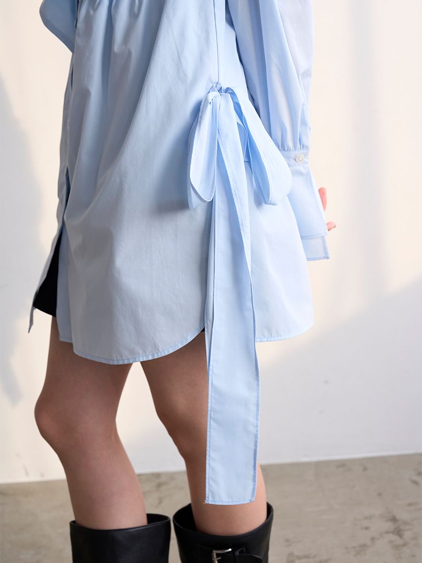 レイヤードボウタイチュニック(ニット)｜トップス｜SNIDEL(スナイデル