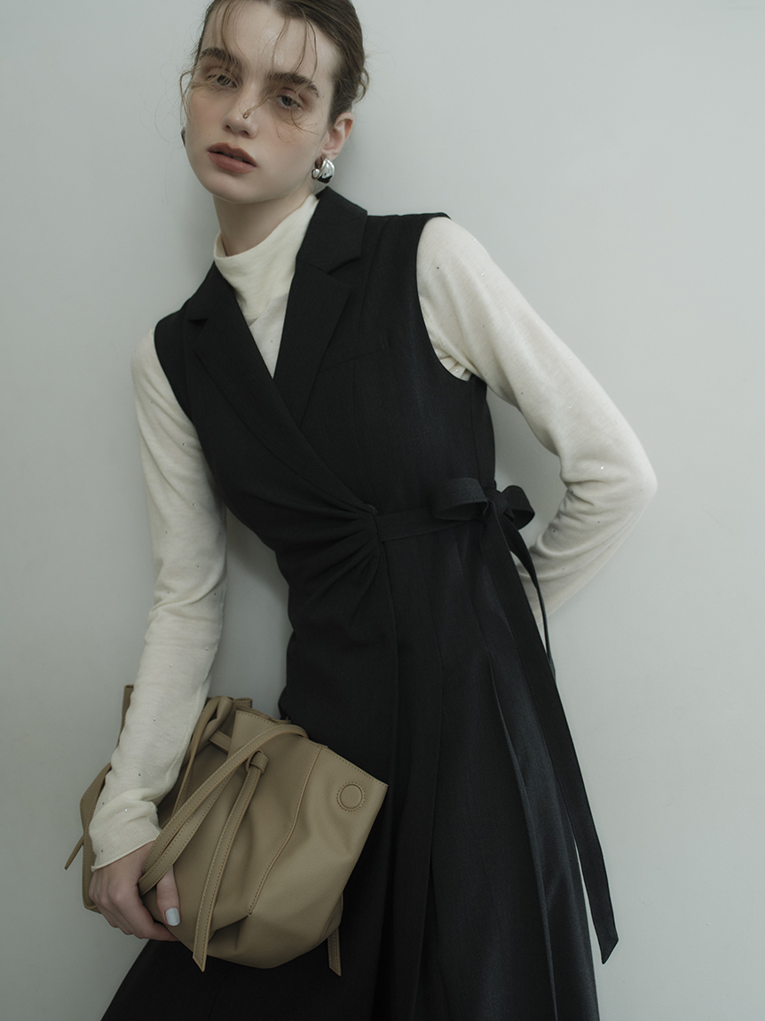 バックオープンニットプルオーバー(ニット)｜トップス｜SNIDEL