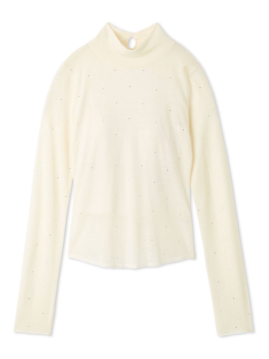 バックオープンニットプルオーバー(ニット)｜トップス｜SNIDEL