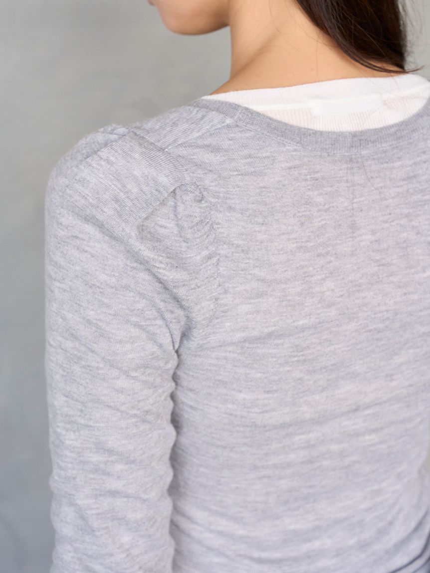 レイヤードニット(ニット)｜トップス｜SNIDEL(スナイデル)の通販サイト