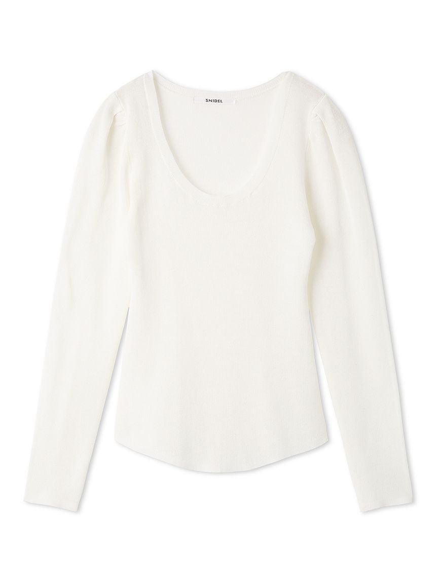 レイヤードニット(ニット)｜トップス｜SNIDEL(スナイデル)の通販サイト
