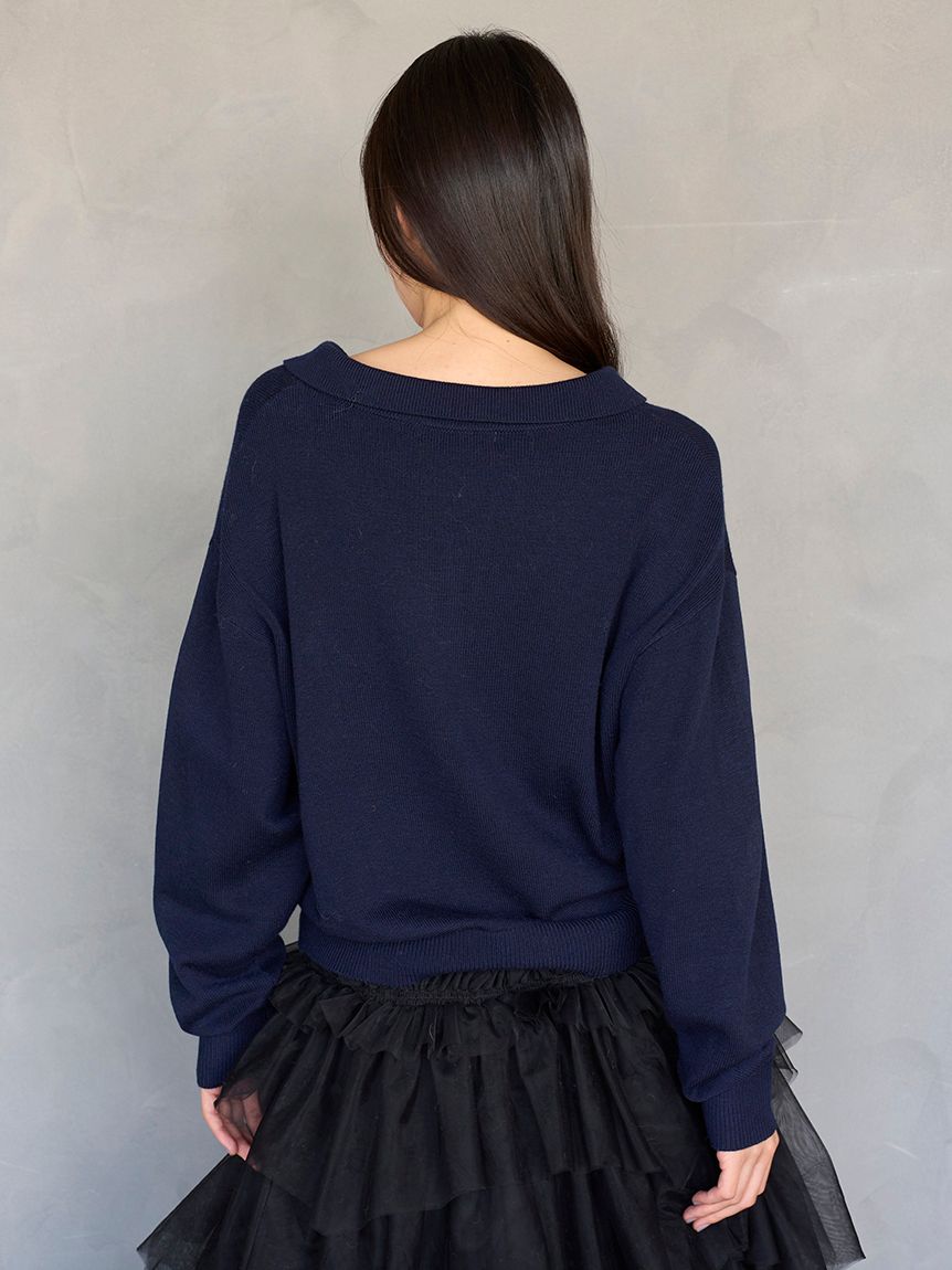 リボンベアスキッパーニットプルオーバー(ニット)｜トップス｜SNIDEL