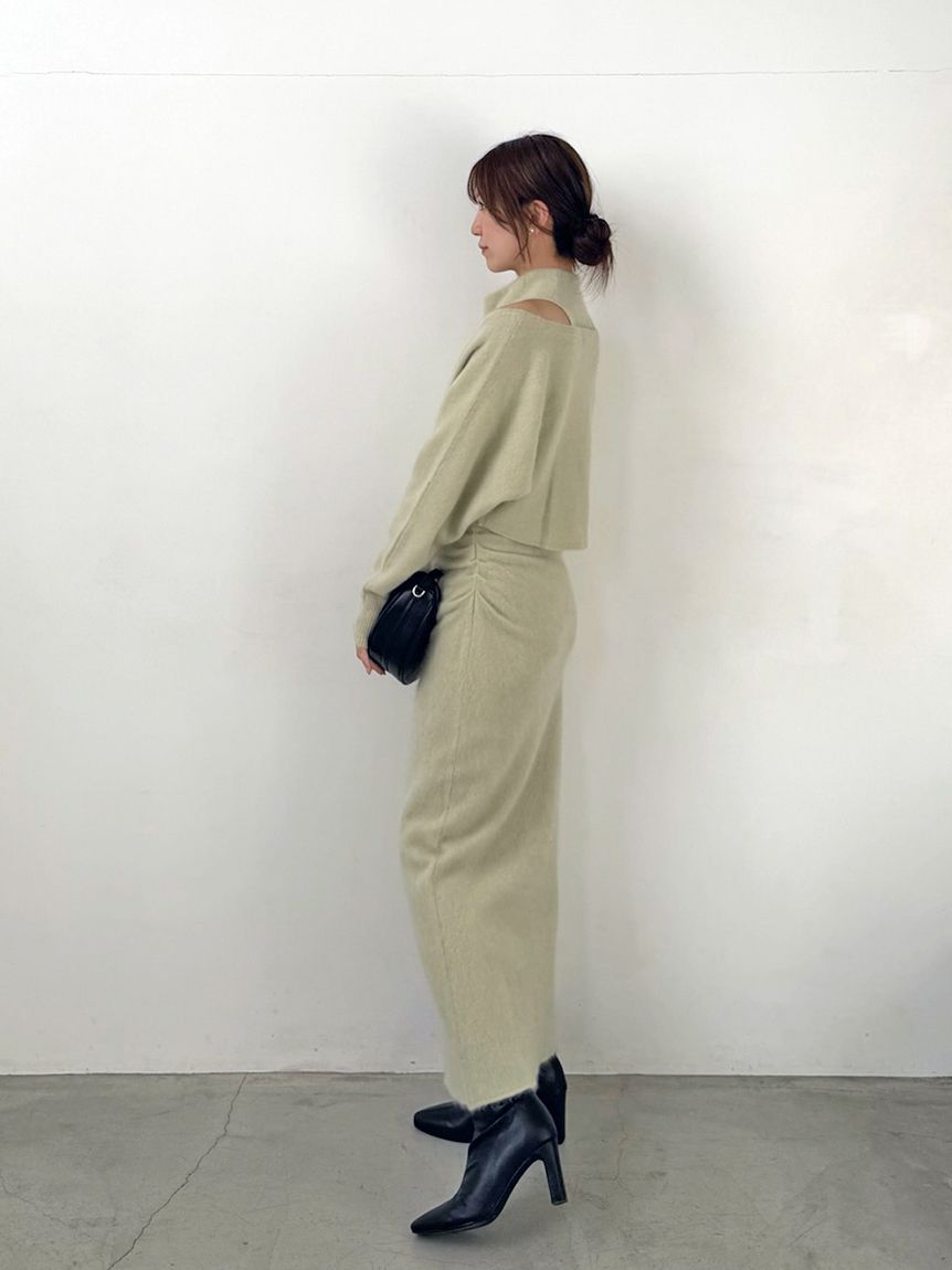 HIGH QUALITY】ファインメリノウールショートカーディガン