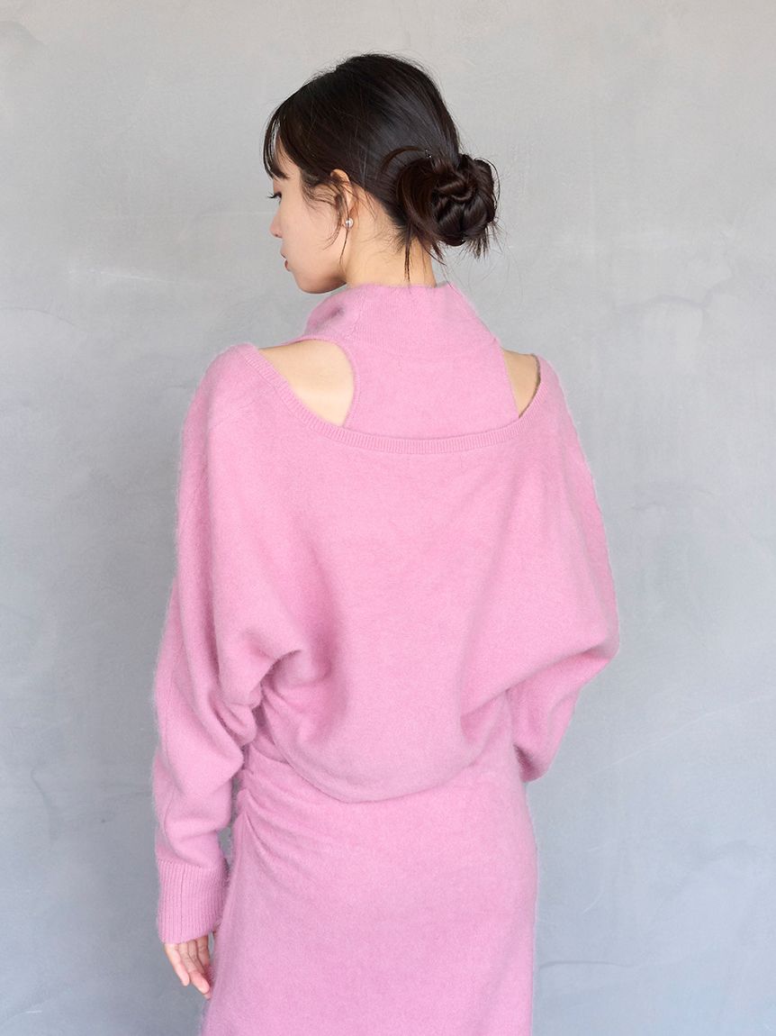 HIGH QUALITY】ファインメリノウールショートカーディガン