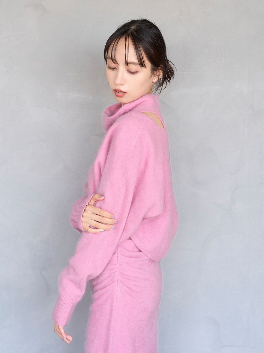 HIGH QUALITY】ファインメリノウールショートカーディガン