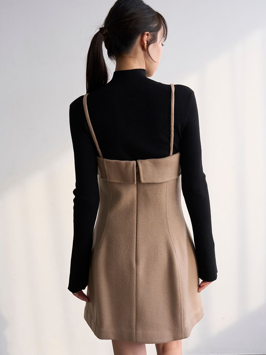 2wayクロップドハイネックプルオーバー(ニット)｜トップス｜SNIDEL