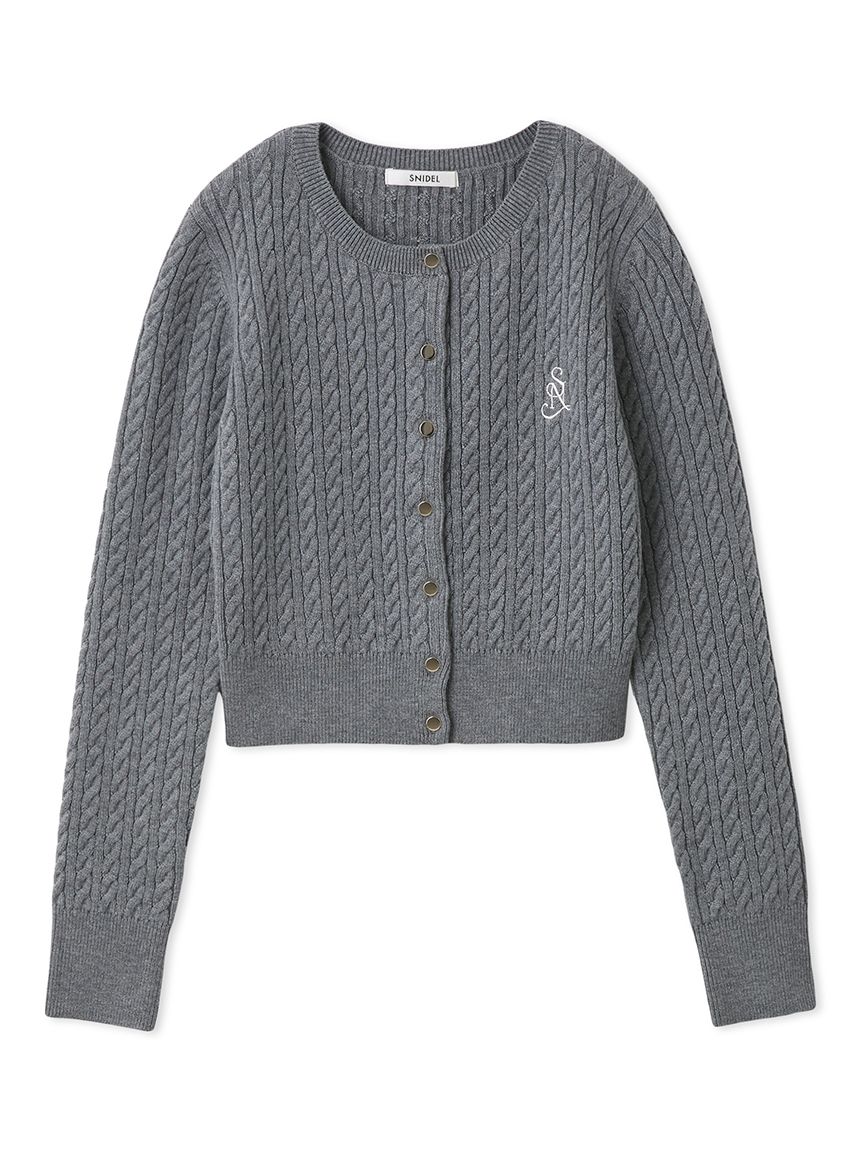 メタルボタンニットカーディガン(カーディガン)｜トップス｜SNIDEL
