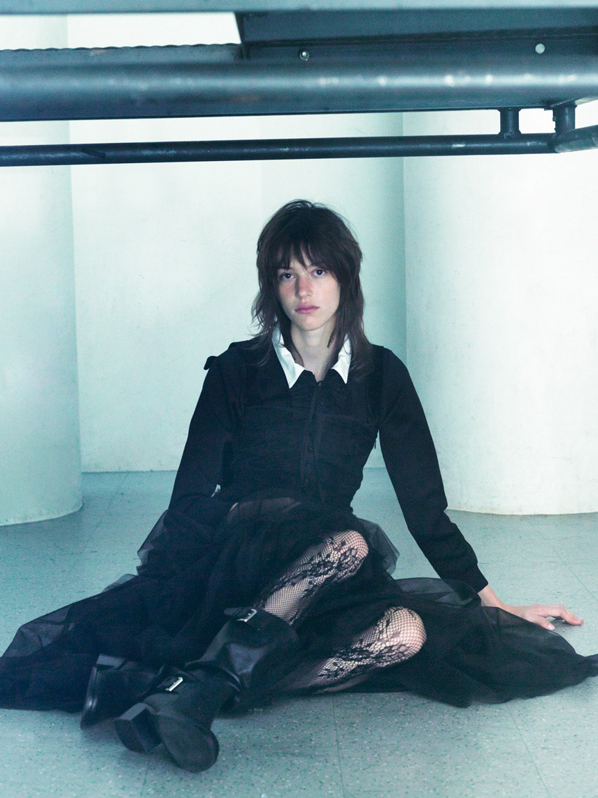 フリルニットカーディガン(カーディガン)｜トップス｜SNIDEL