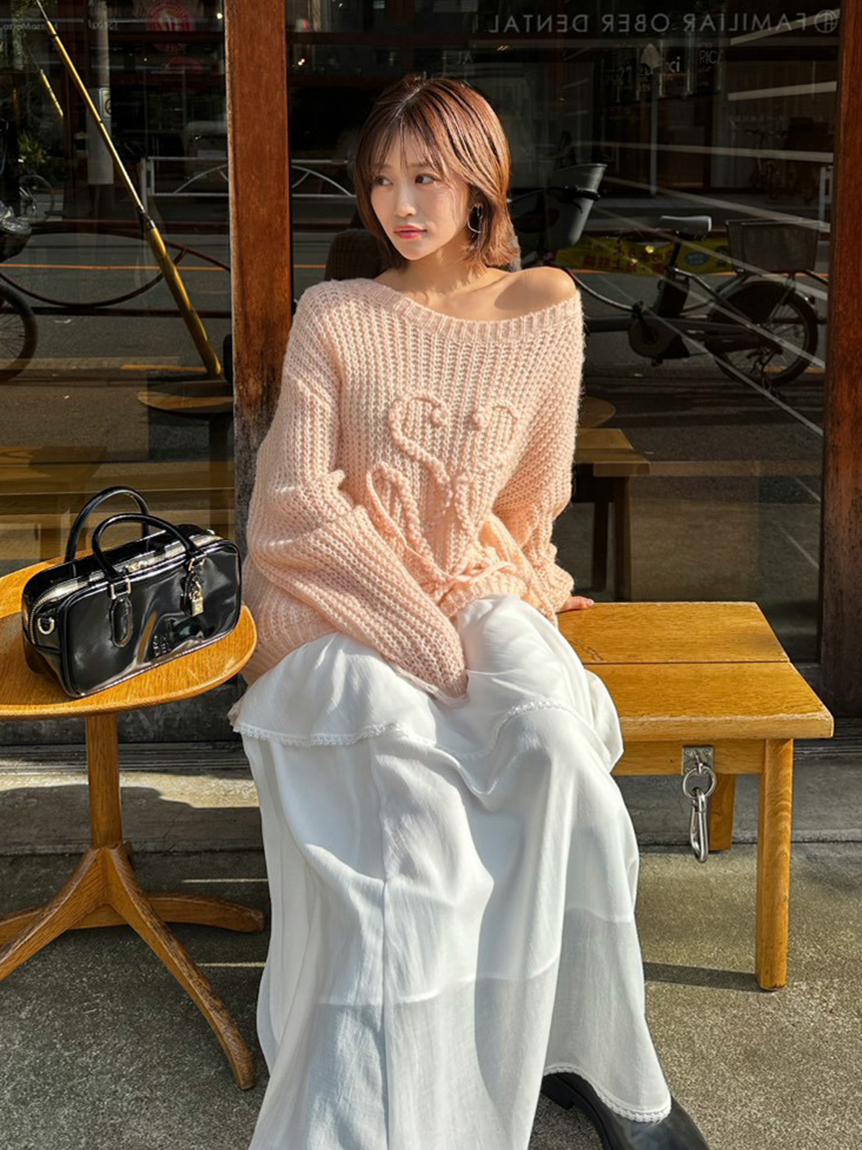 ロゴローゲージニットプルオーバー(ニット)｜トップス｜SNIDEL