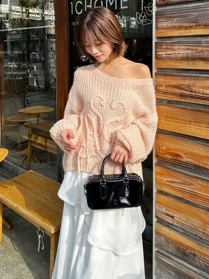 ロゴローゲージニットプルオーバー(ニット)｜トップス｜SNIDEL