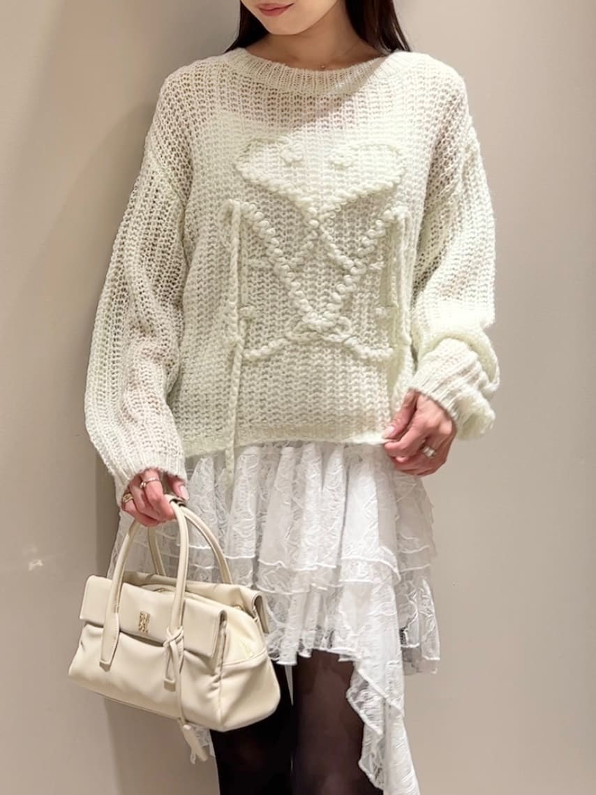 ロゴローゲージニットプルオーバー(ニット)｜トップス｜SNIDEL