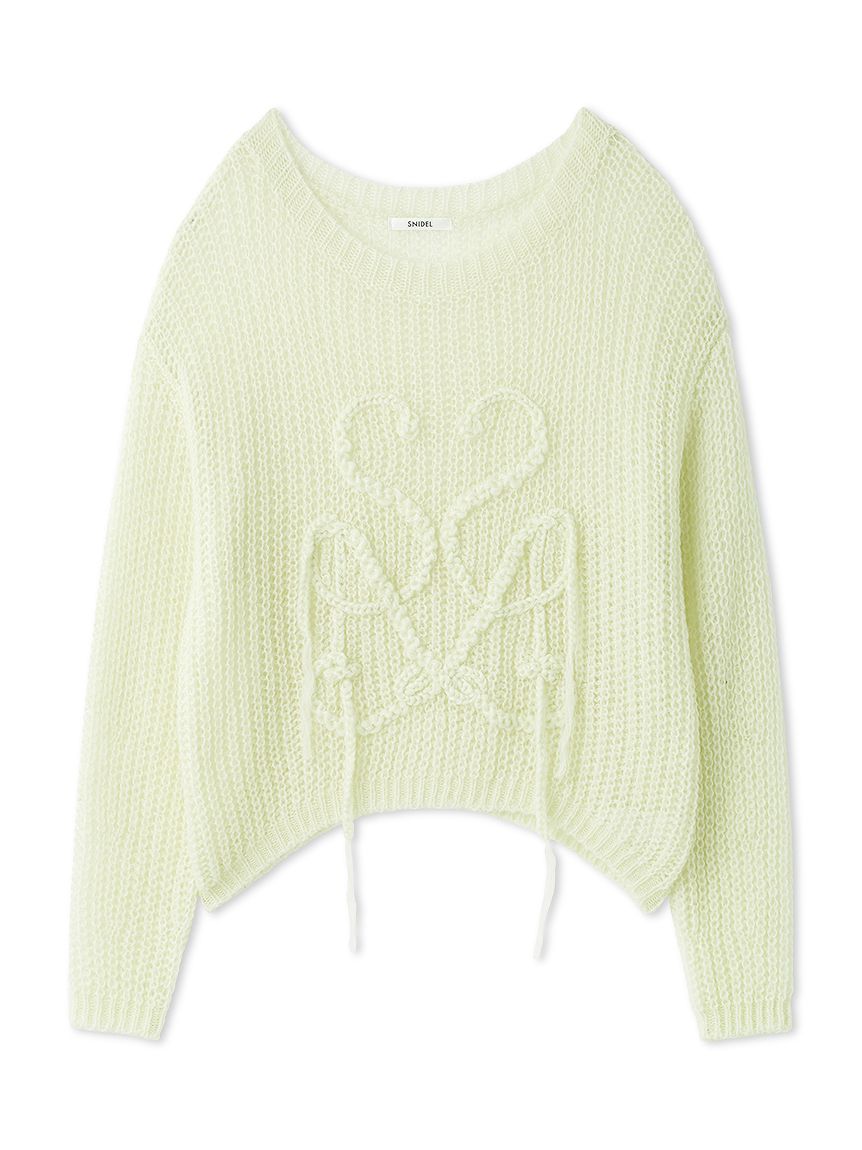 ロゴローゲージニットプルオーバー(ニット)｜トップス｜SNIDEL