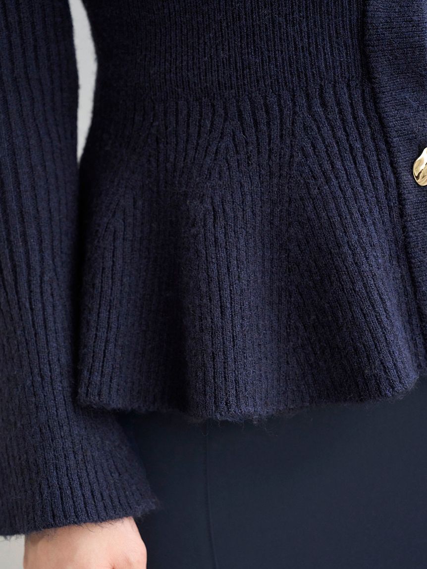 ペプラムニットプルオーバー(ニット)｜トップス｜SNIDEL(スナイデル)の