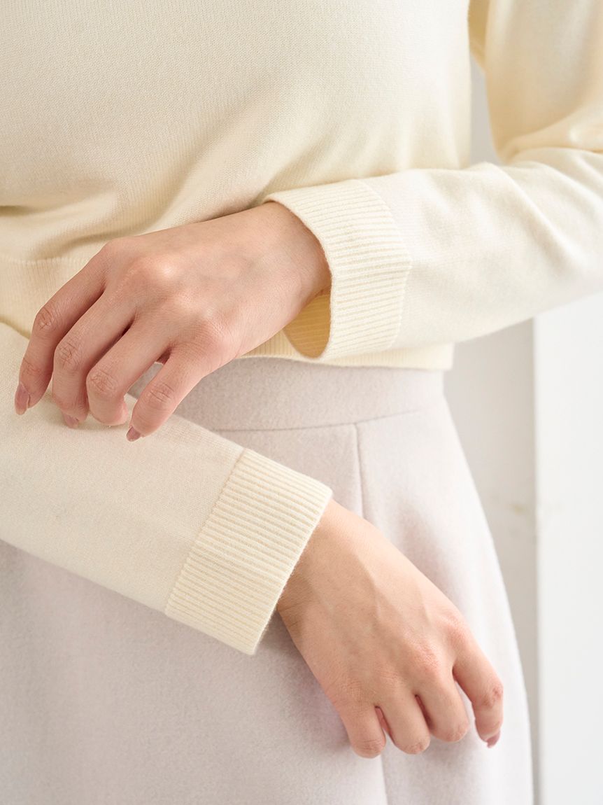 ブローチ付きニットプルオーバー(ニット)｜トップス｜SNIDEL