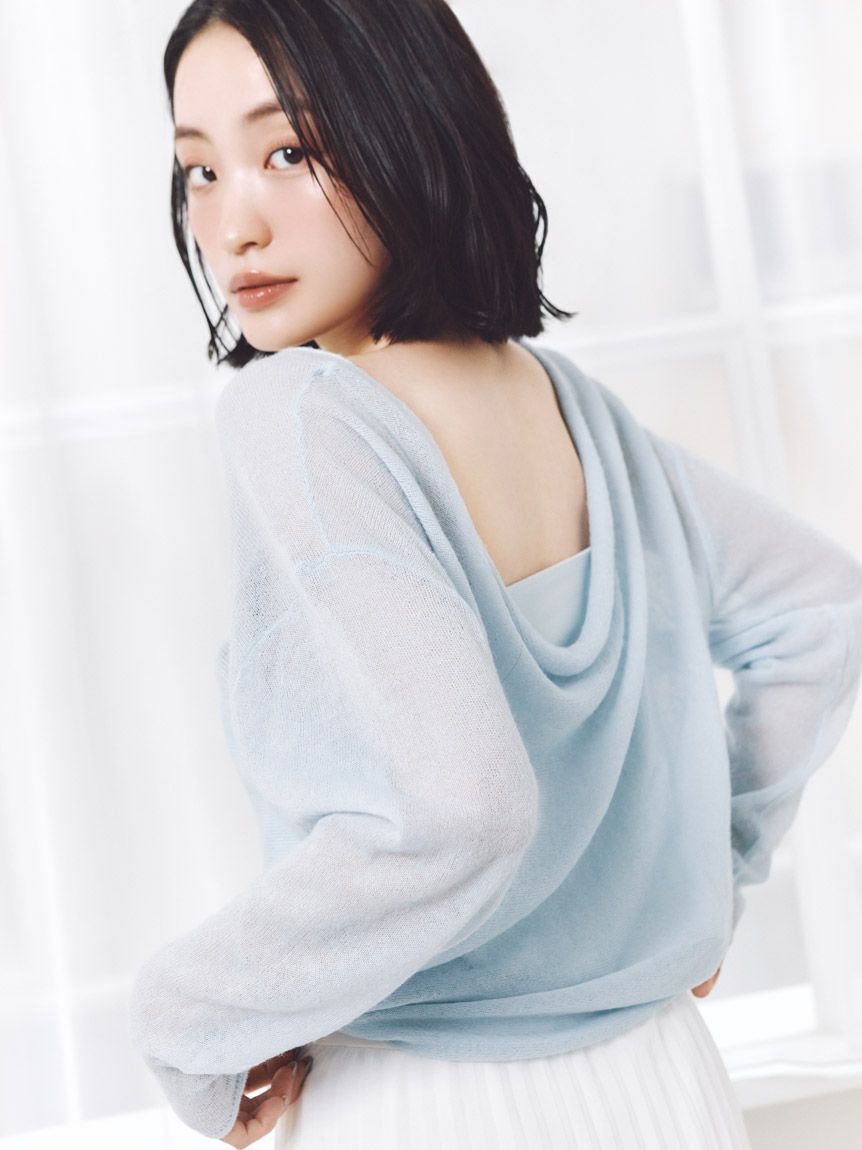 2WAYベビーアルパカニットプルオーバー(ニット)｜トップス｜SNIDEL