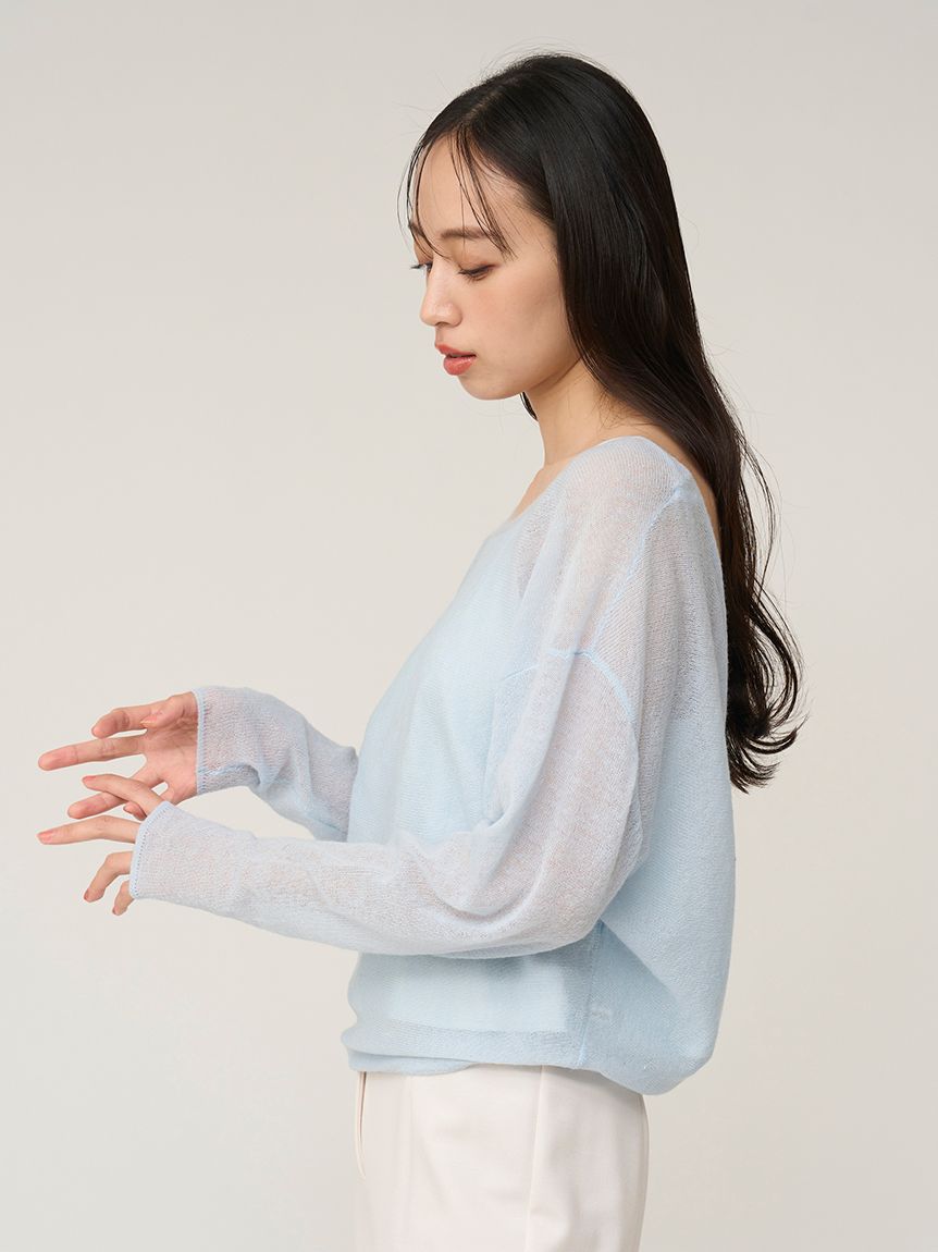 2WAYベビーアルパカニットプルオーバー(ニット)｜トップス｜SNIDEL