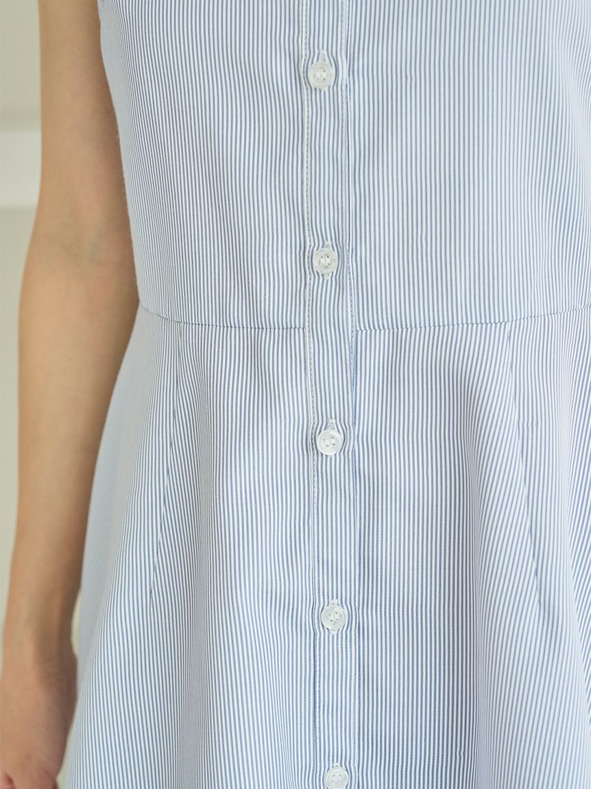シャツレイヤードニットチュニック(ニット)｜トップス｜SNIDEL
