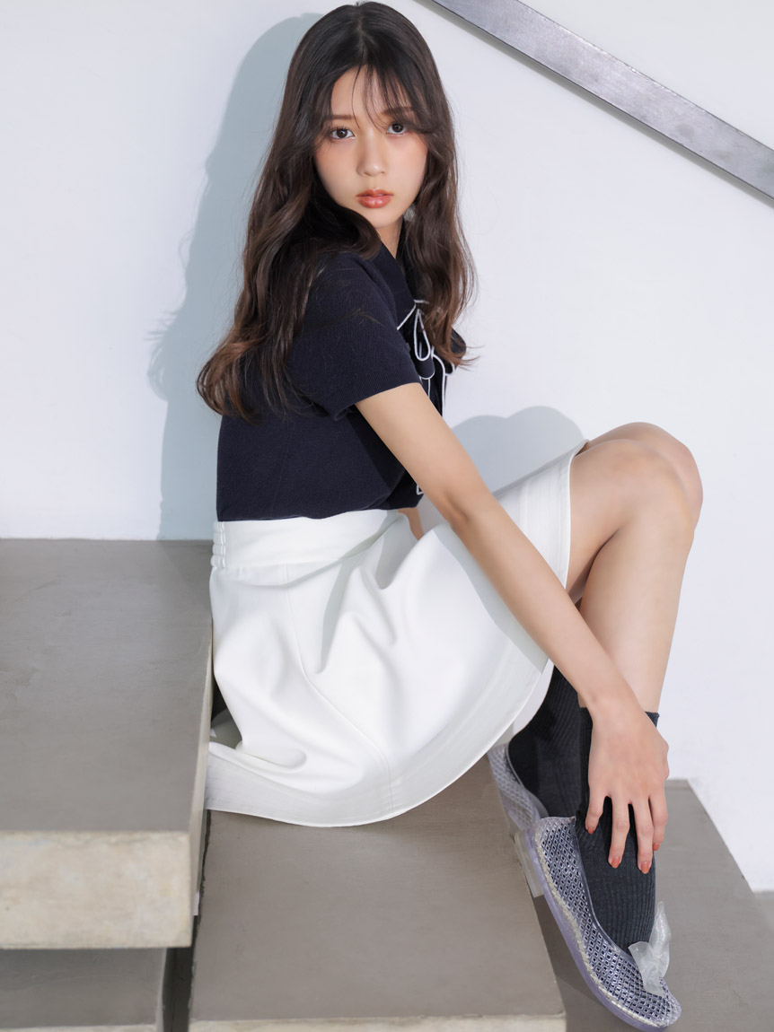 LACOSTE/ボウタイポロニットプルオーバー(ニット)｜トップス｜SNIDEL