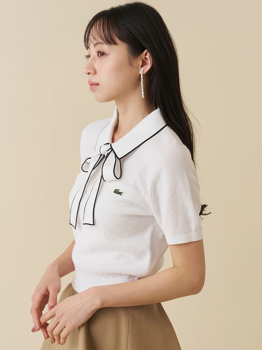 LACOSTE/ボウタイポロニットプルオーバー(ニット)｜トップス｜SNIDEL