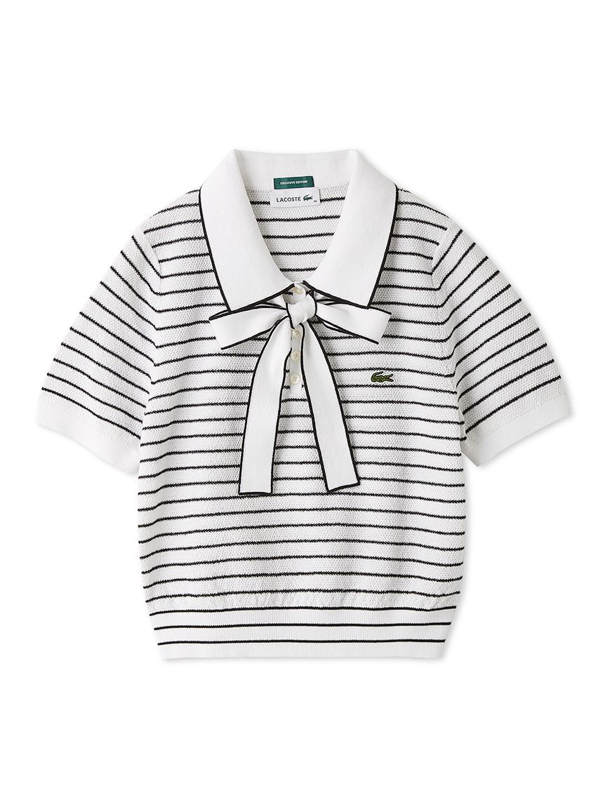 LACOSTE/ボウタイポロニットプルオーバー(ニット)｜トップス｜SNIDEL