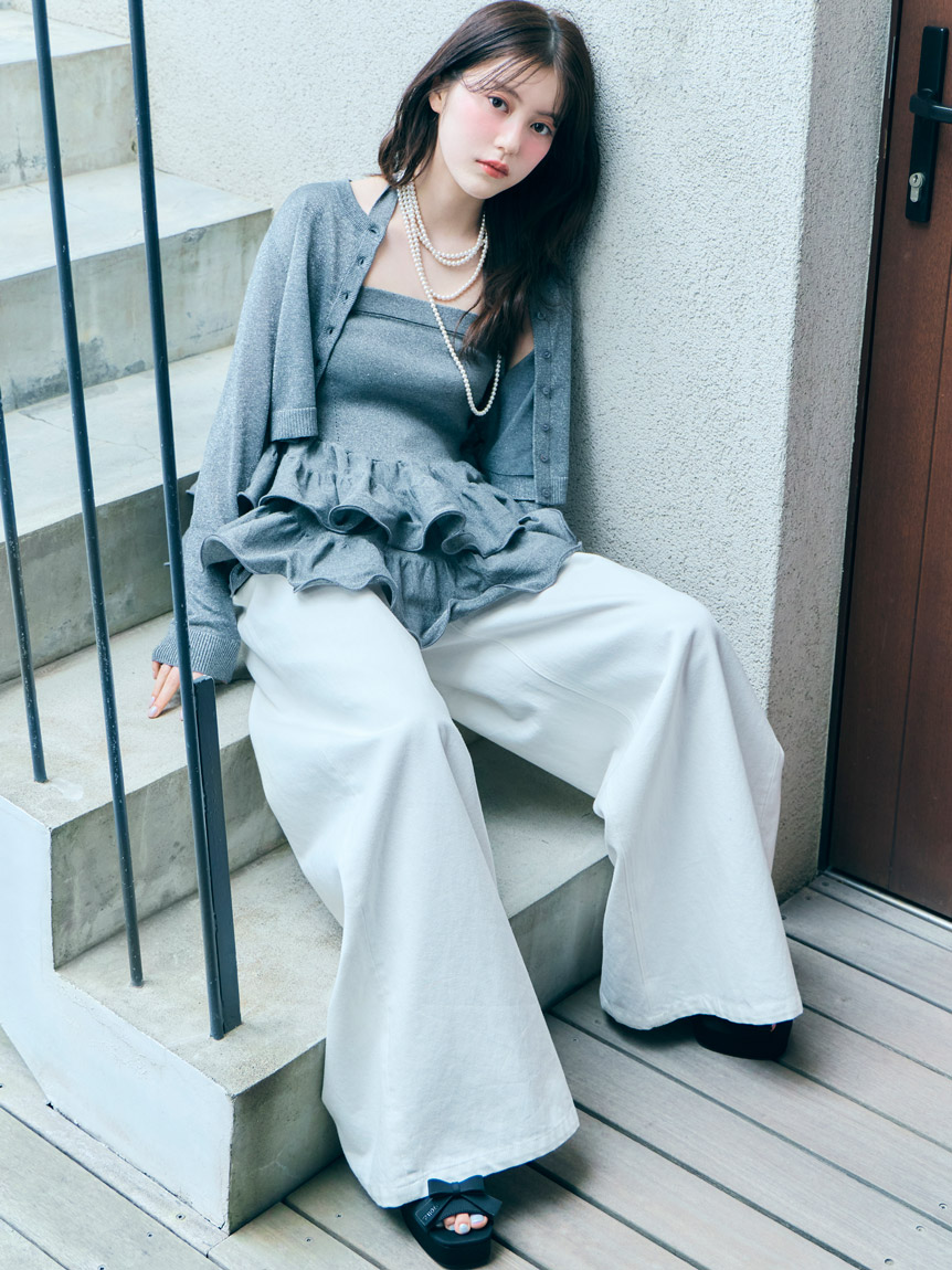 最終値下！！スナイデル snidel ゆるっとオーバーサイズ ニット SNIDEL/スナイデル | New Arrival 熊本鶴屋先行入荷 Knit 9,900yen