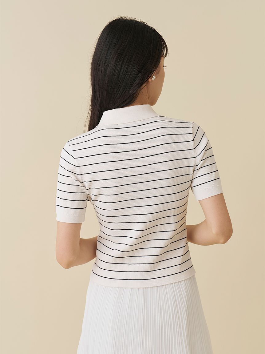 ポロニットプルオーバー(ニット)｜トップス｜SNIDEL(スナイデル)の通販